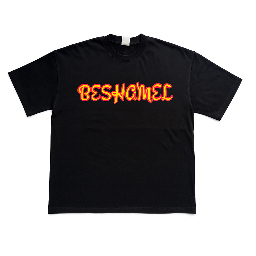 T-shirt Noir BESHAMEL